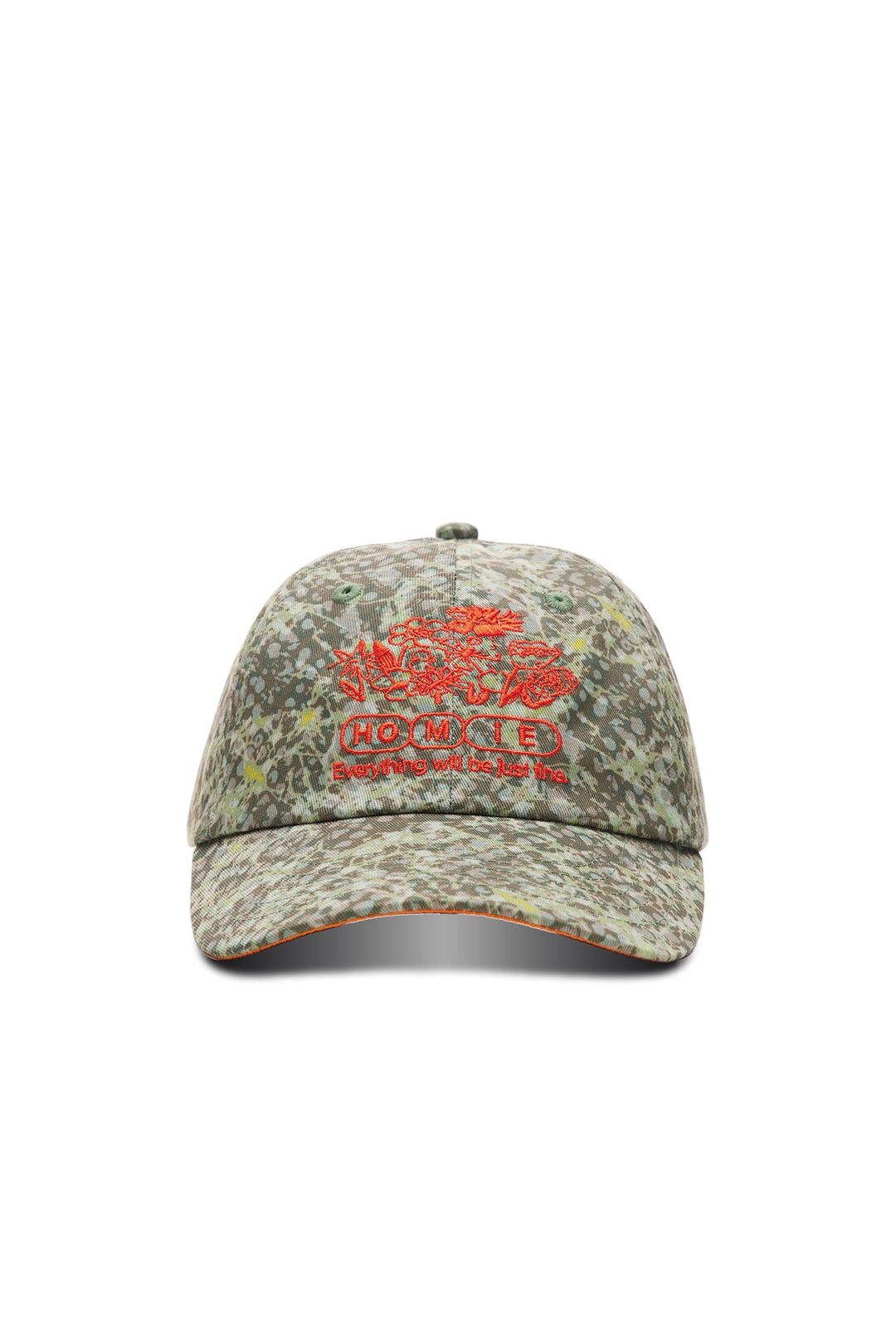 Just Fine Dad Cap - Woodland Camo