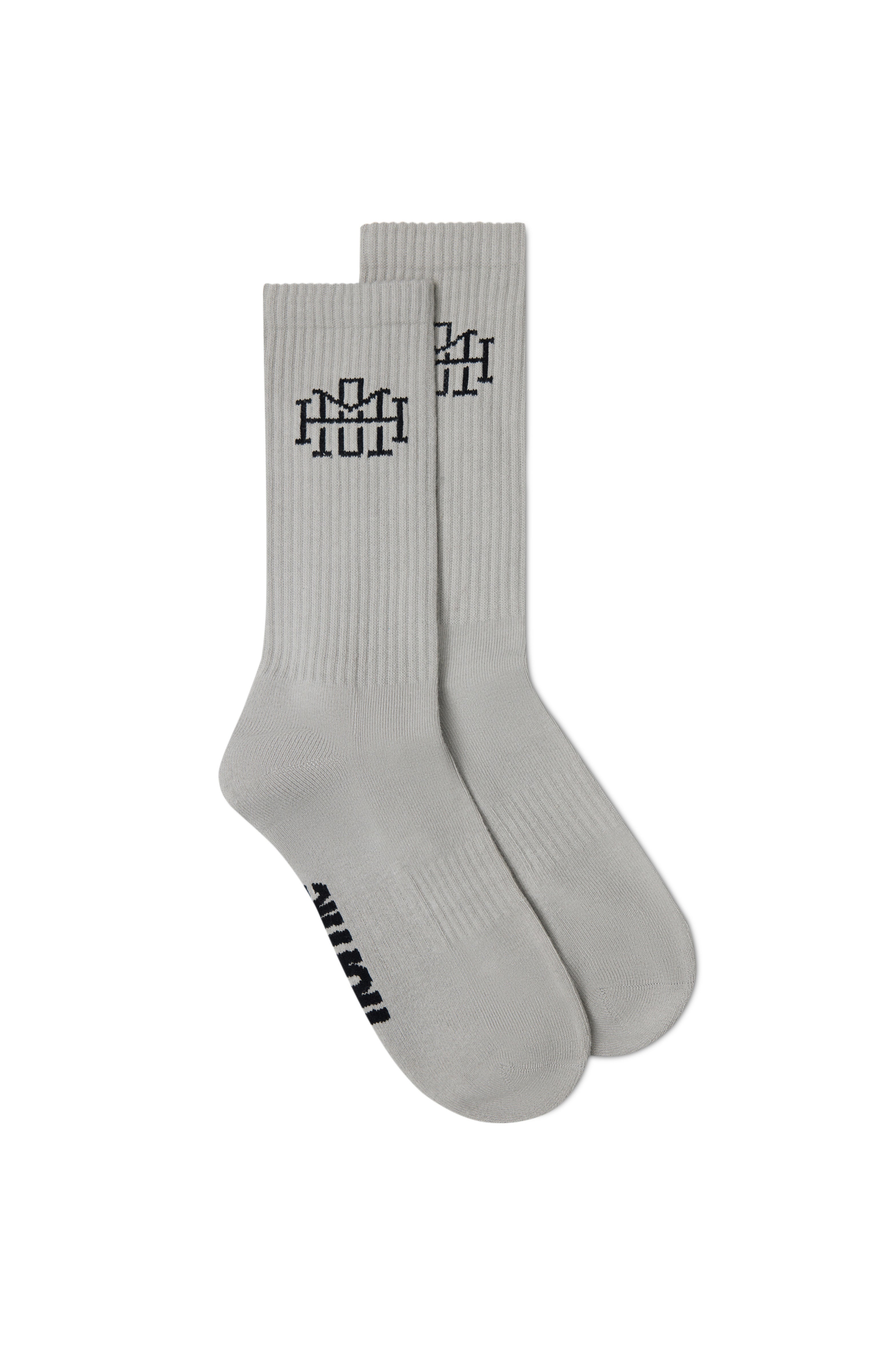 Monogram Socks - Grey