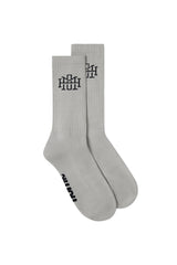 Monogram Socks - Grey