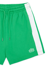 Stripe Shorts - Emerald