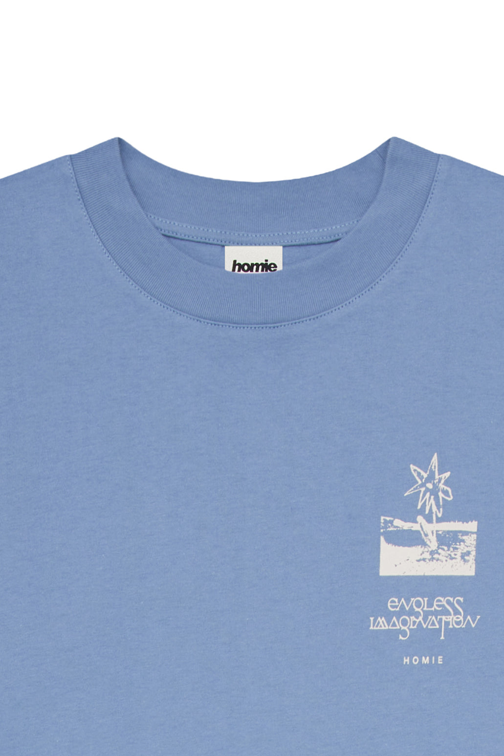 Endless Imagination Tee - Steel Blue