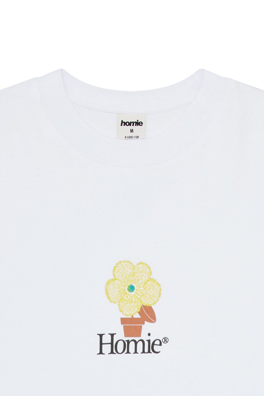 Earth Blossom Tee - White