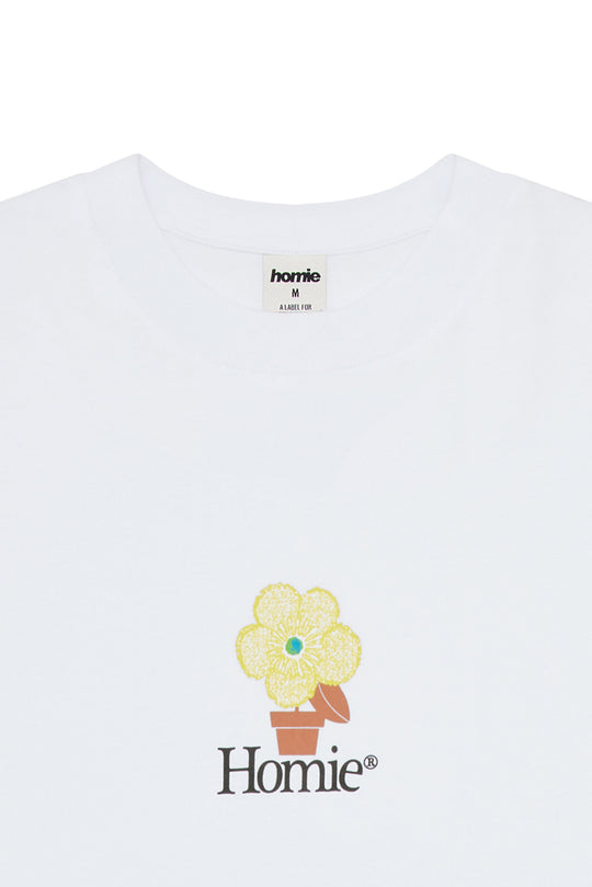 Earth Blossom Tee - White