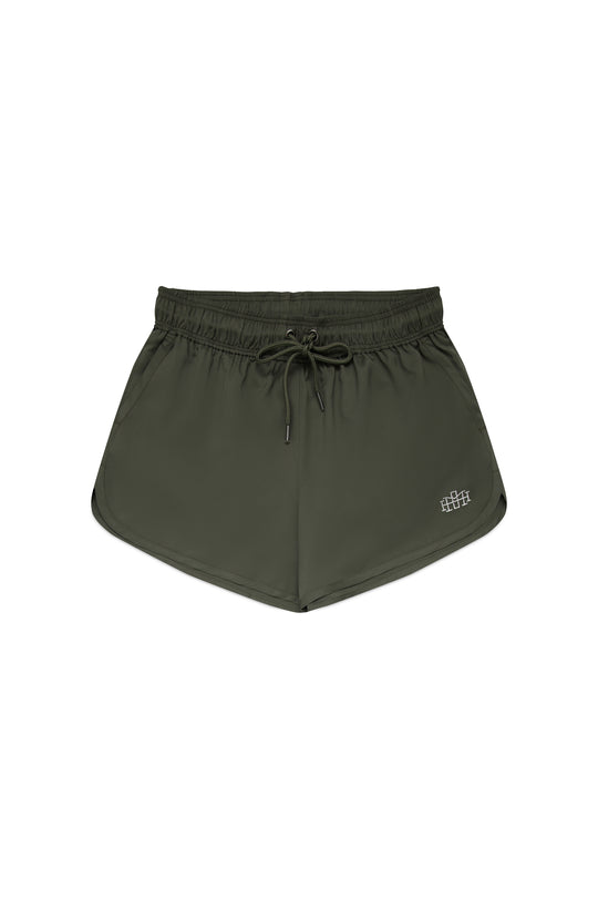 Track Shorts - Forest Green