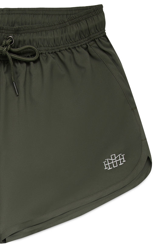 Track Shorts - Forest Green