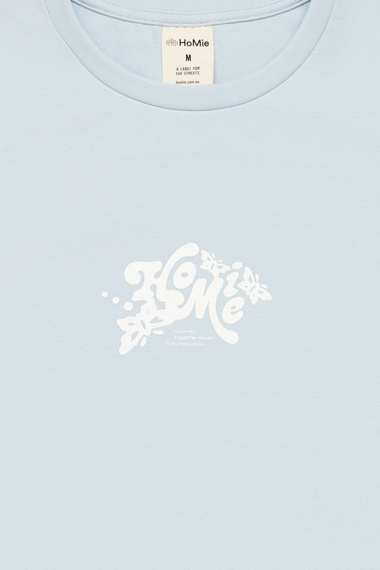 The Journey Baby Tee - Light Blue