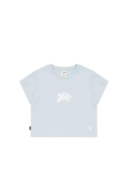 The Journey Baby Tee - Light Blue