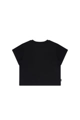 Shining Star Baby Tee - Black