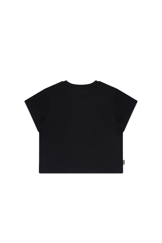 Shining Star Baby Tee - Black