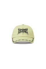 Gothic Dad Cap - Lime Green