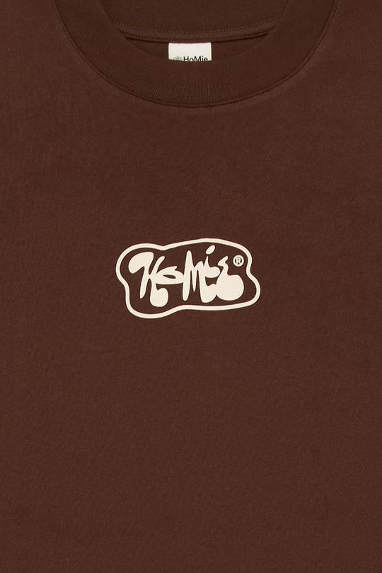 Stamp Tee - Chocolate