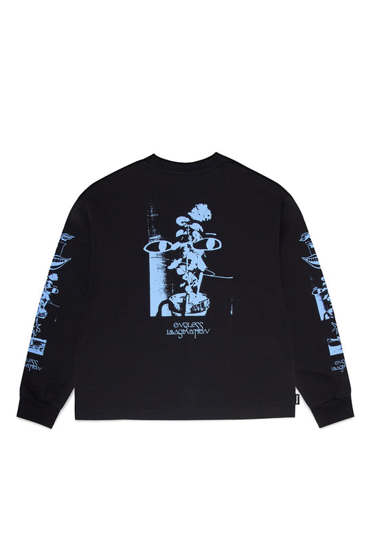 Endless Imagination LS Tee - Black