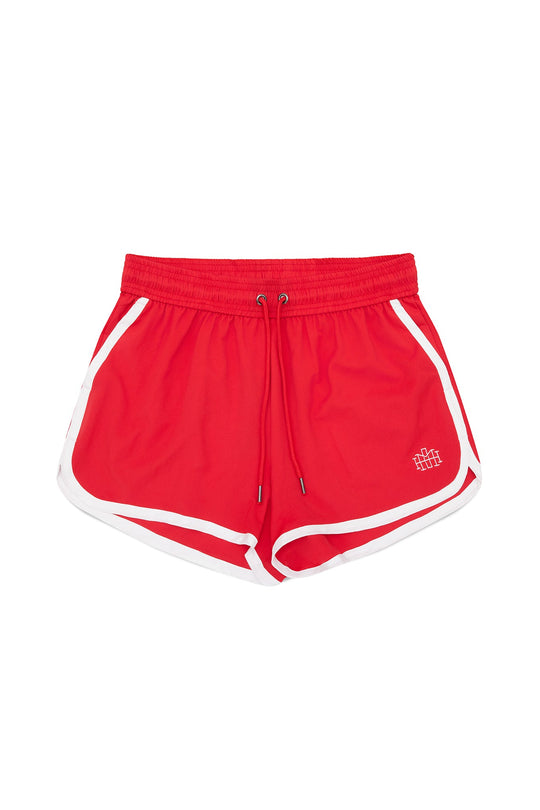 Track Shorts - Cherry Red