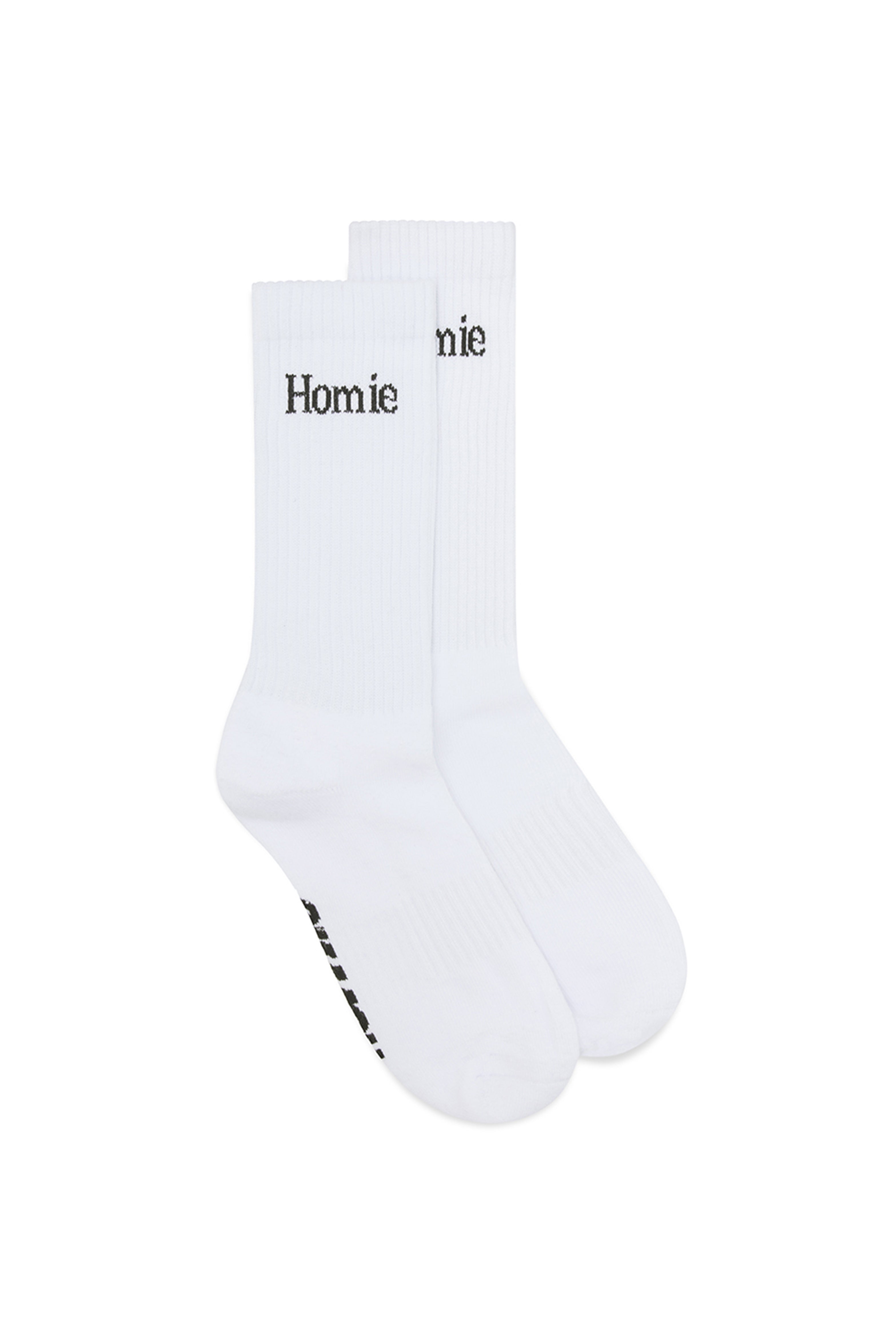 logotype Socks - White