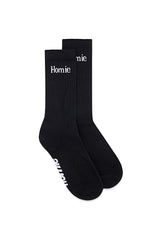 logotype Socks - Black
