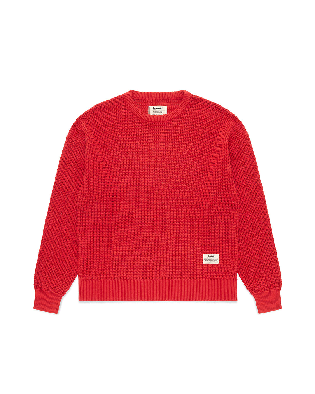Dreams Waffle Knit - Burnt Orange