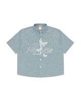 Dreams Boxy Shirt - Medium Blue