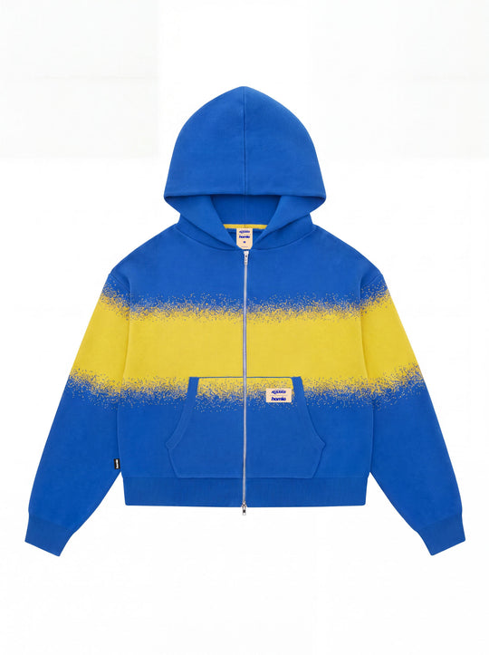 Los Angeles Rams - Crop Zip Kitted Hoodie