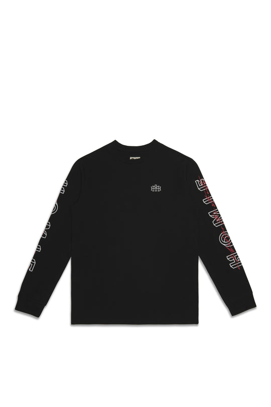 Monogram Black Long Sleeve