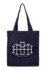 Monogram Tote - Navy