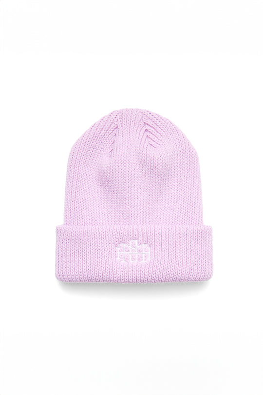 Monogram Beanie - Lilac