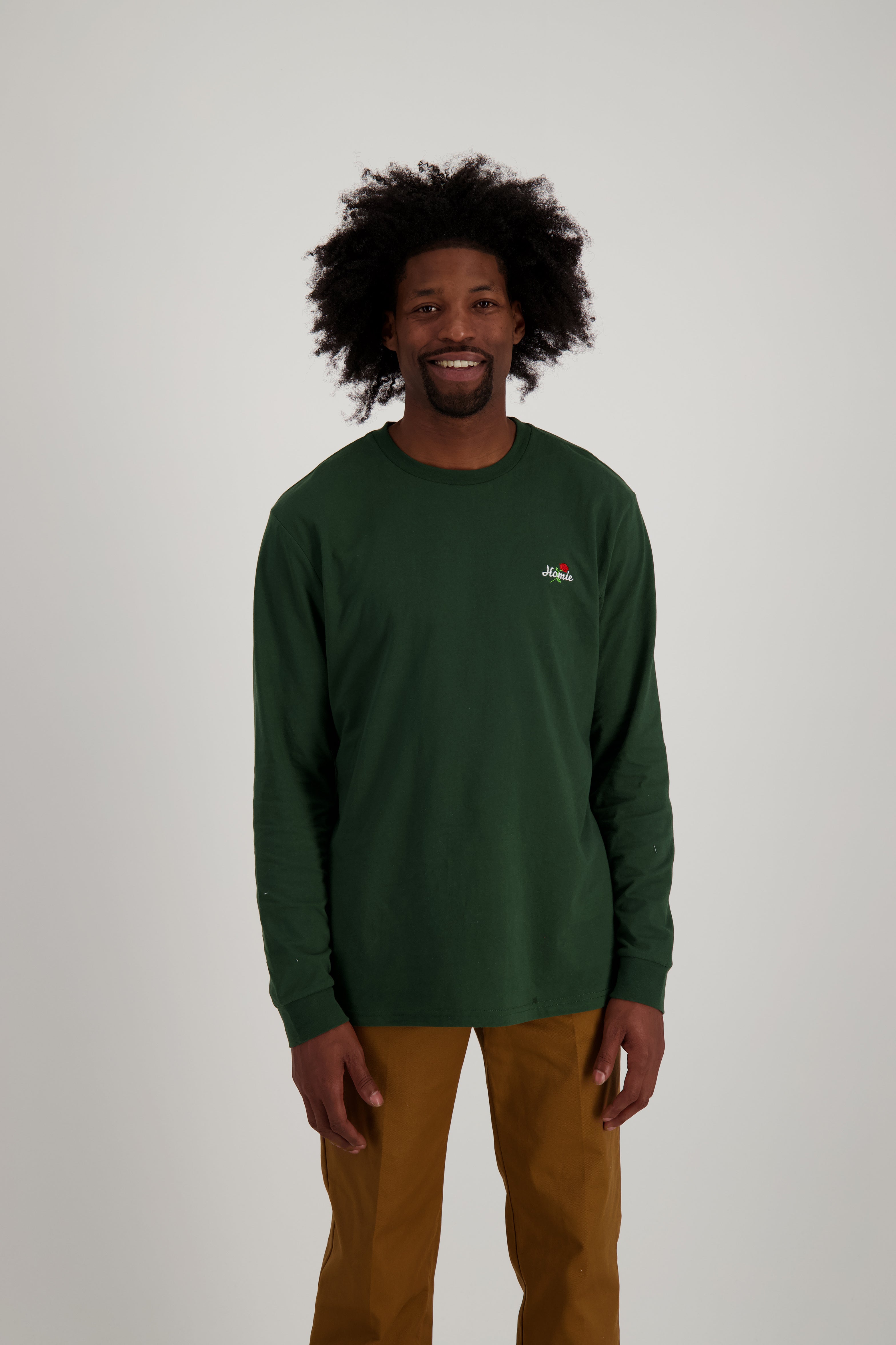 Rose LS - Forest Green
