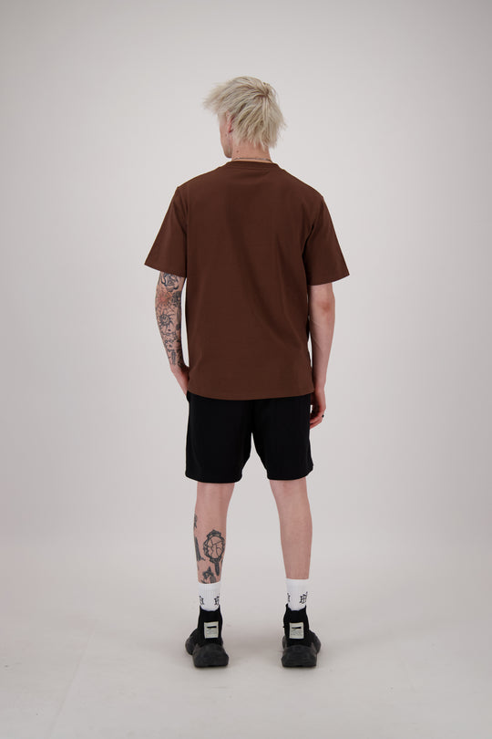 Heavy Weight Tee - Chocolate