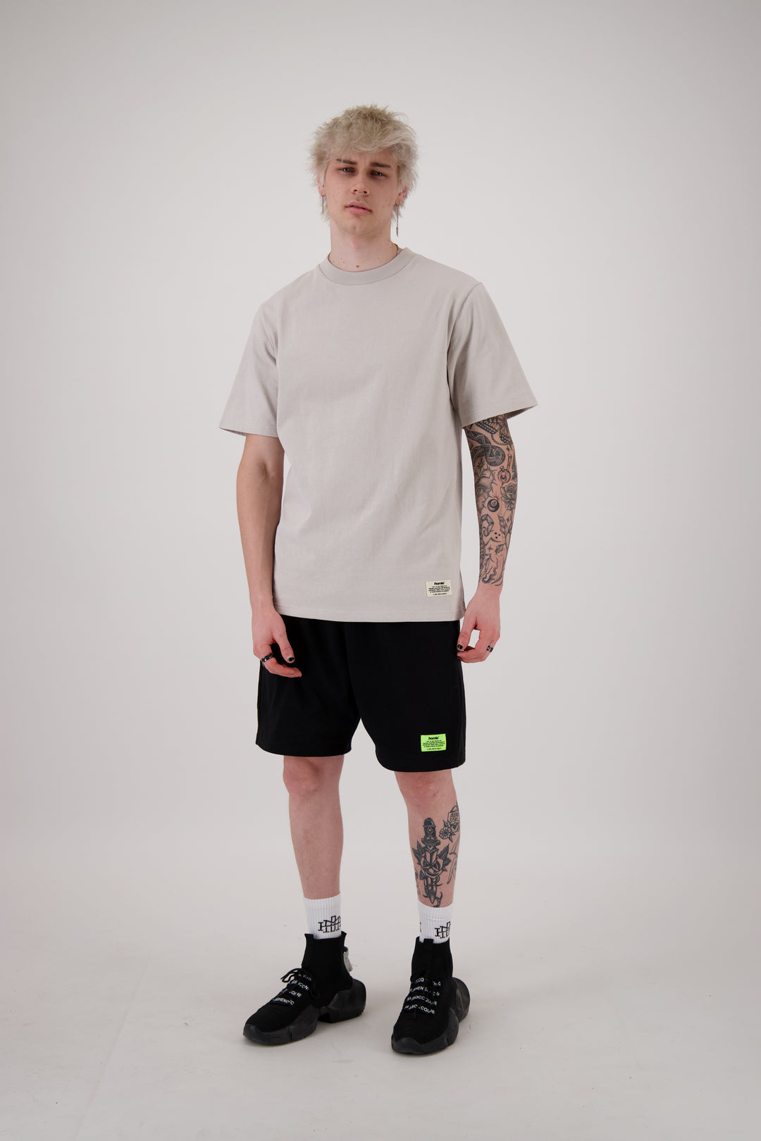 Heavy Weight Tee - Dove Grey