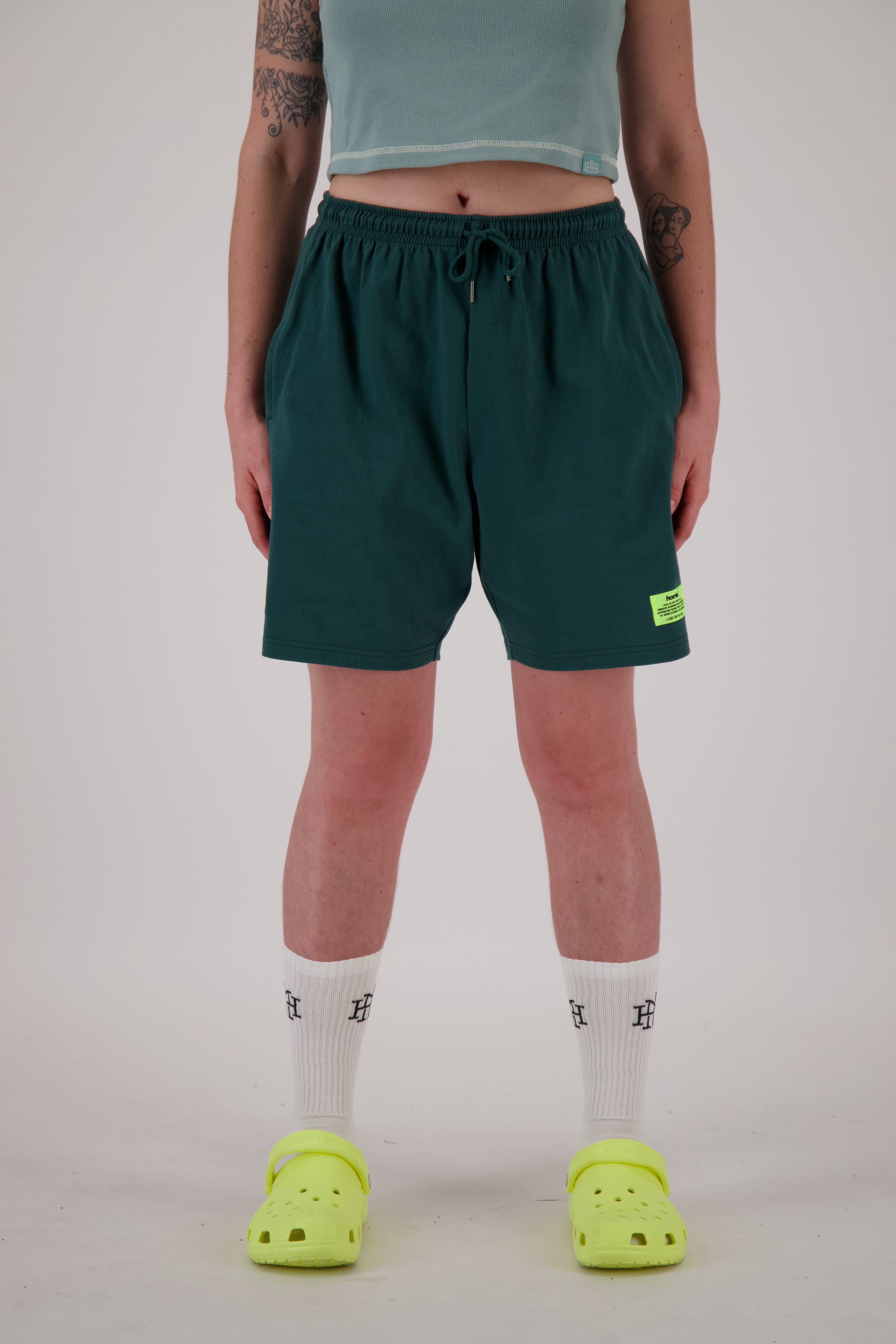 Heavy Weight Shorts - Forest