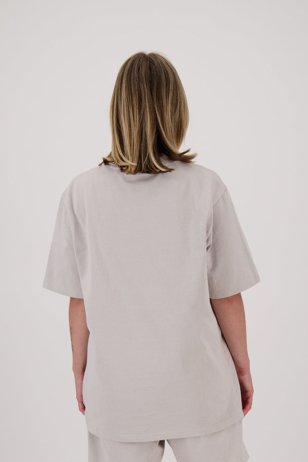 Heavy Weight Tee - Dove Grey