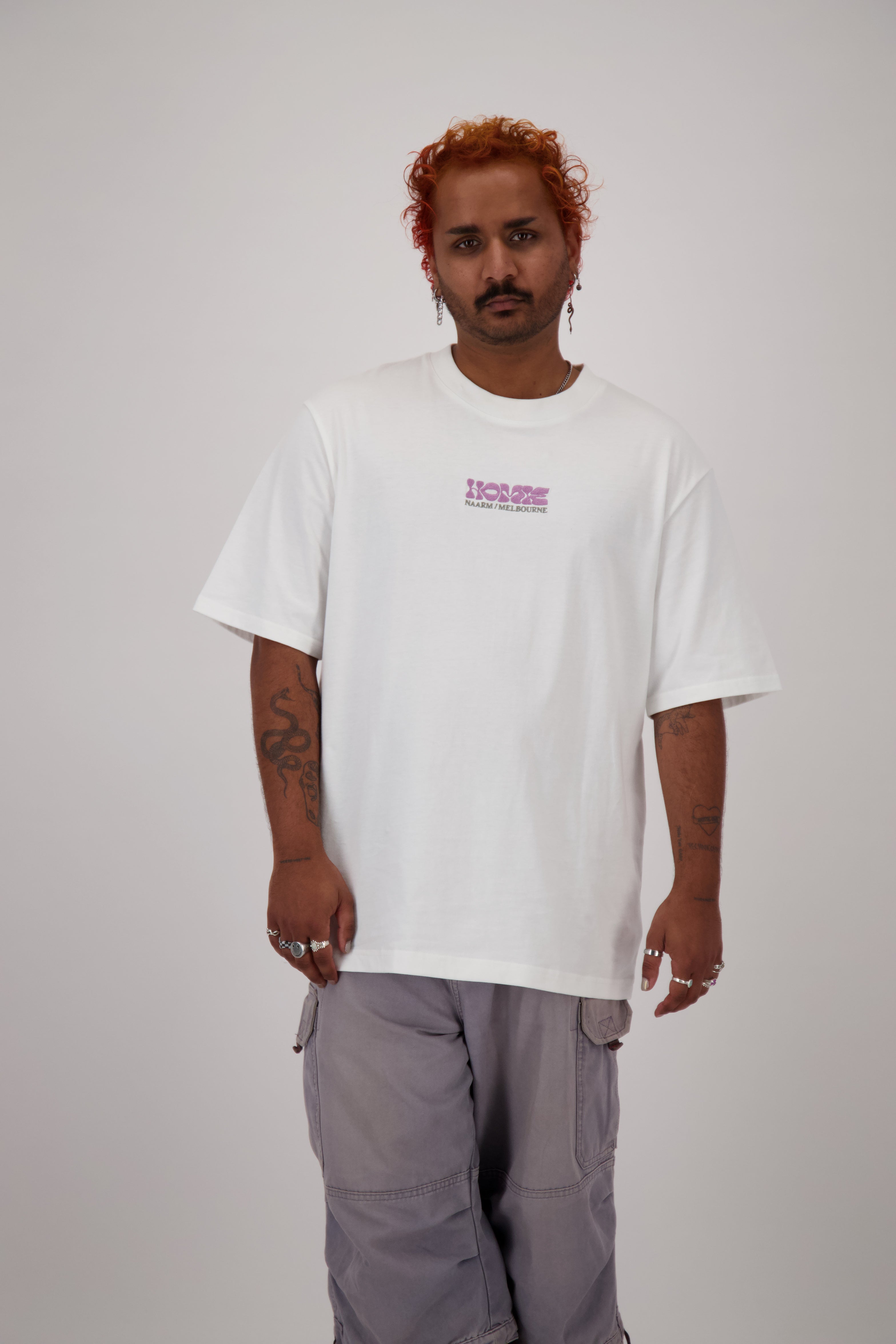 HoMie Logo Tee 2.0 - White (XS, XXL)
