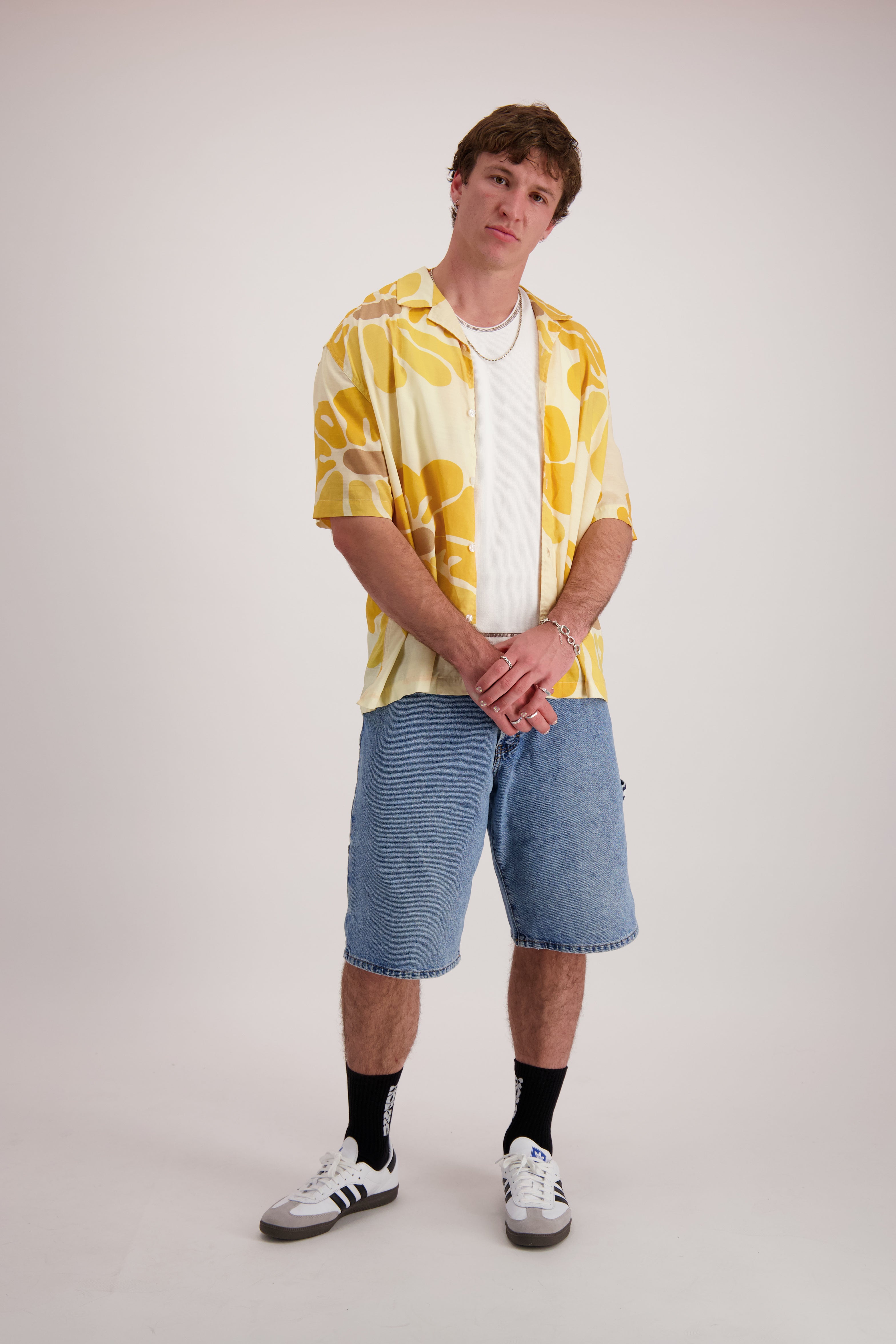 HoMie Cuban Shirt - Floral (S, M, XXL)
