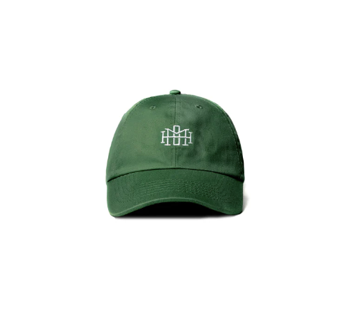 Monogram Dad Cap 2.0 - Forest Green