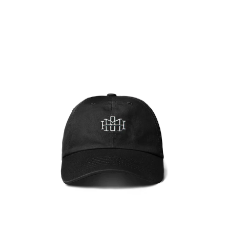 Monogram Dad Cap 2.0 - Black