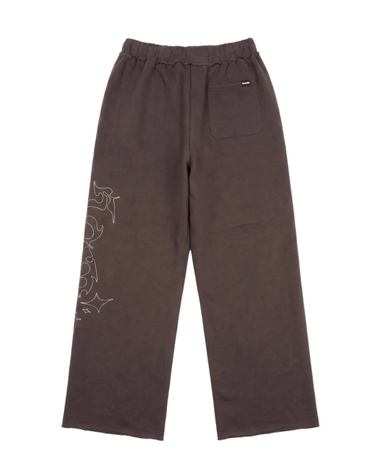 Shadow Baggy Trackpants - Charcoal