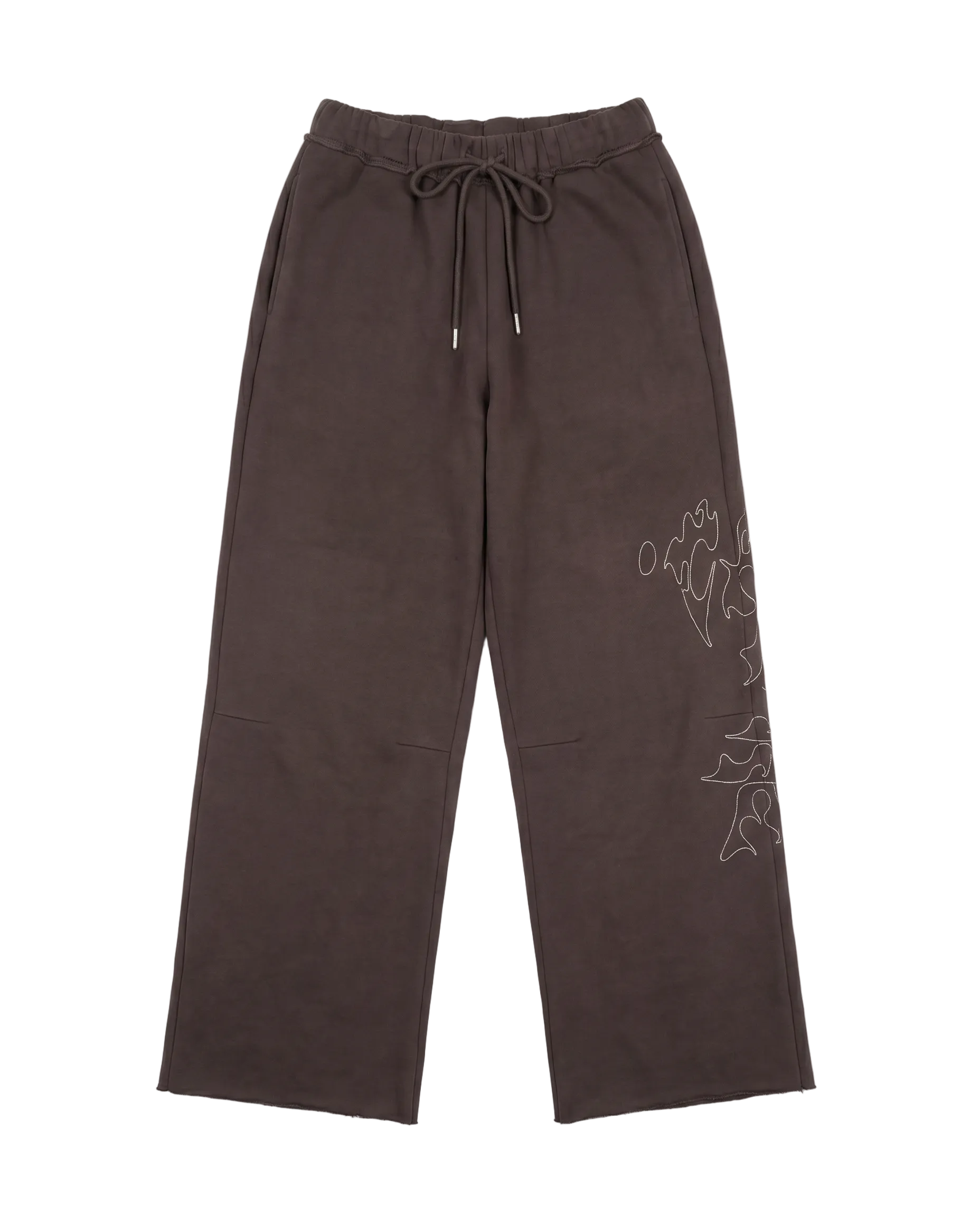 Shadow Baggy Trackpants - Charcoal