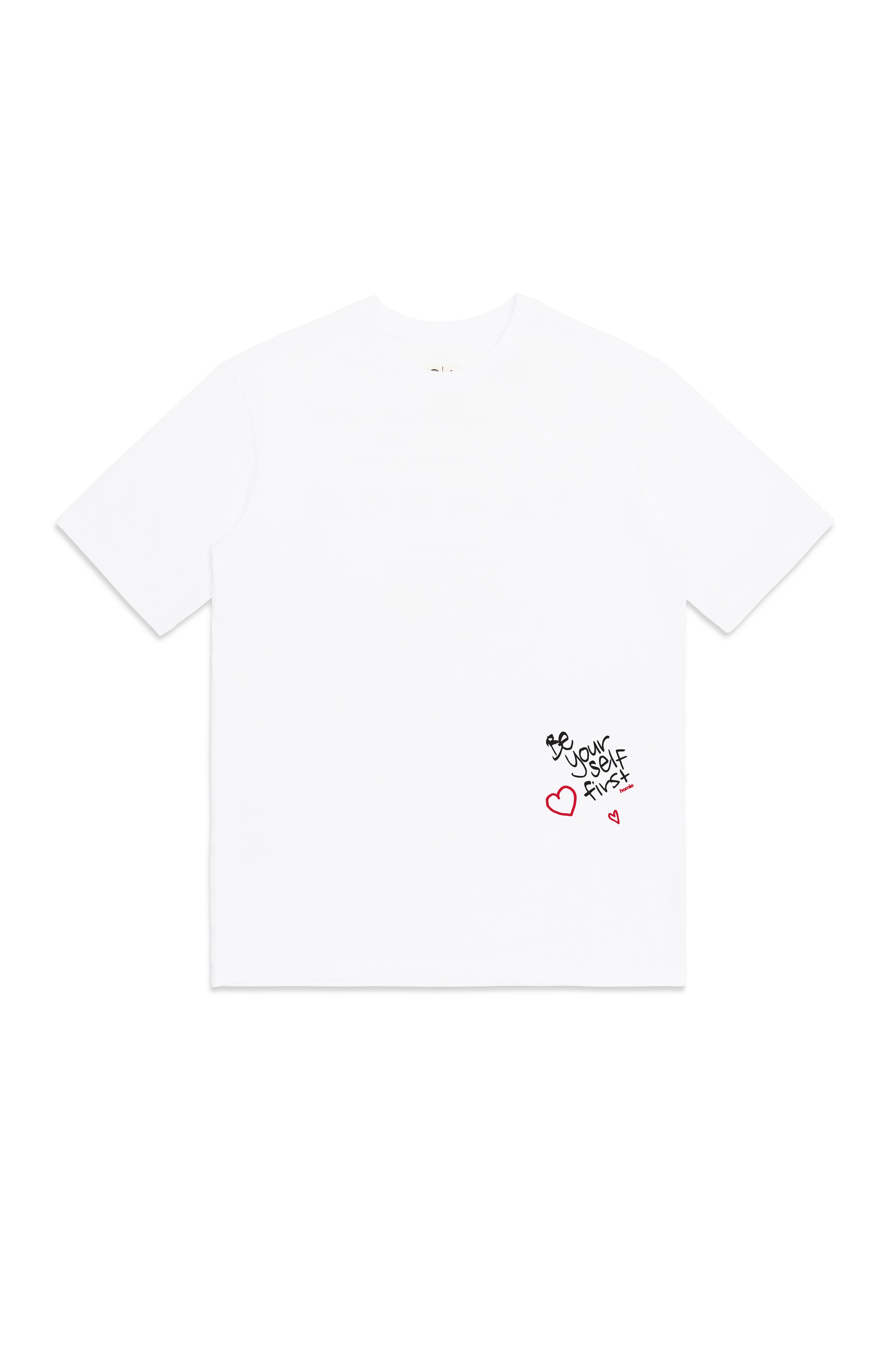 Be Yourself Tee - White