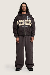 Positive Energy Zip Hoodie - Charcoal