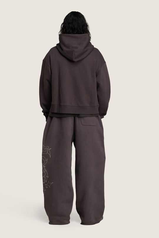 Positive Energy Zip Hoodie - Charcoal