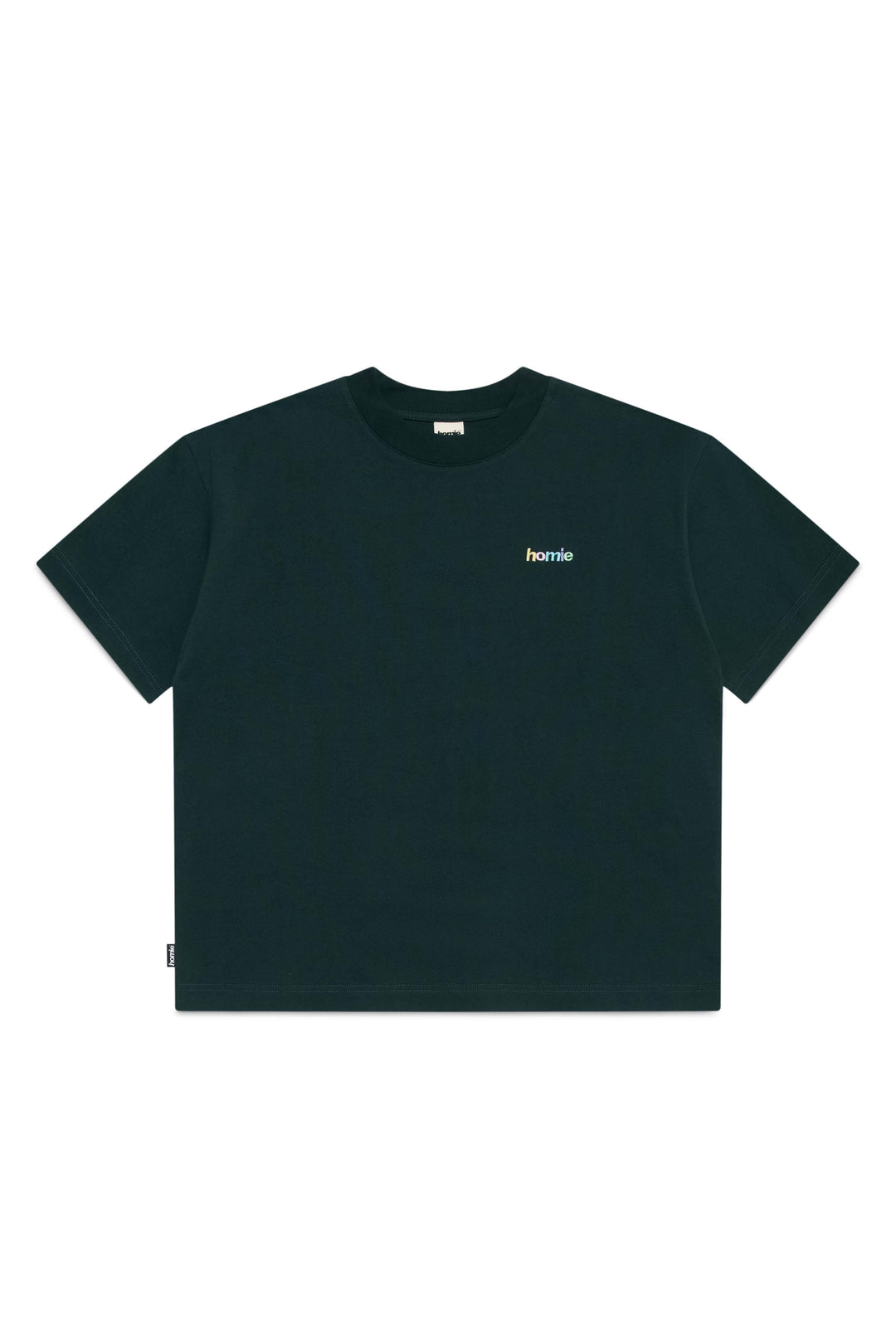 Rainbow Tee - Pine Green
