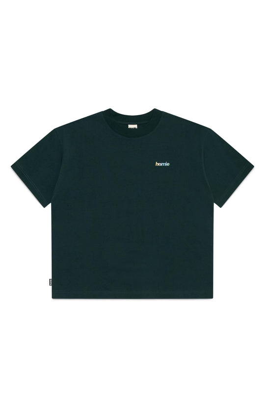 Rainbow Tee - Pine Green