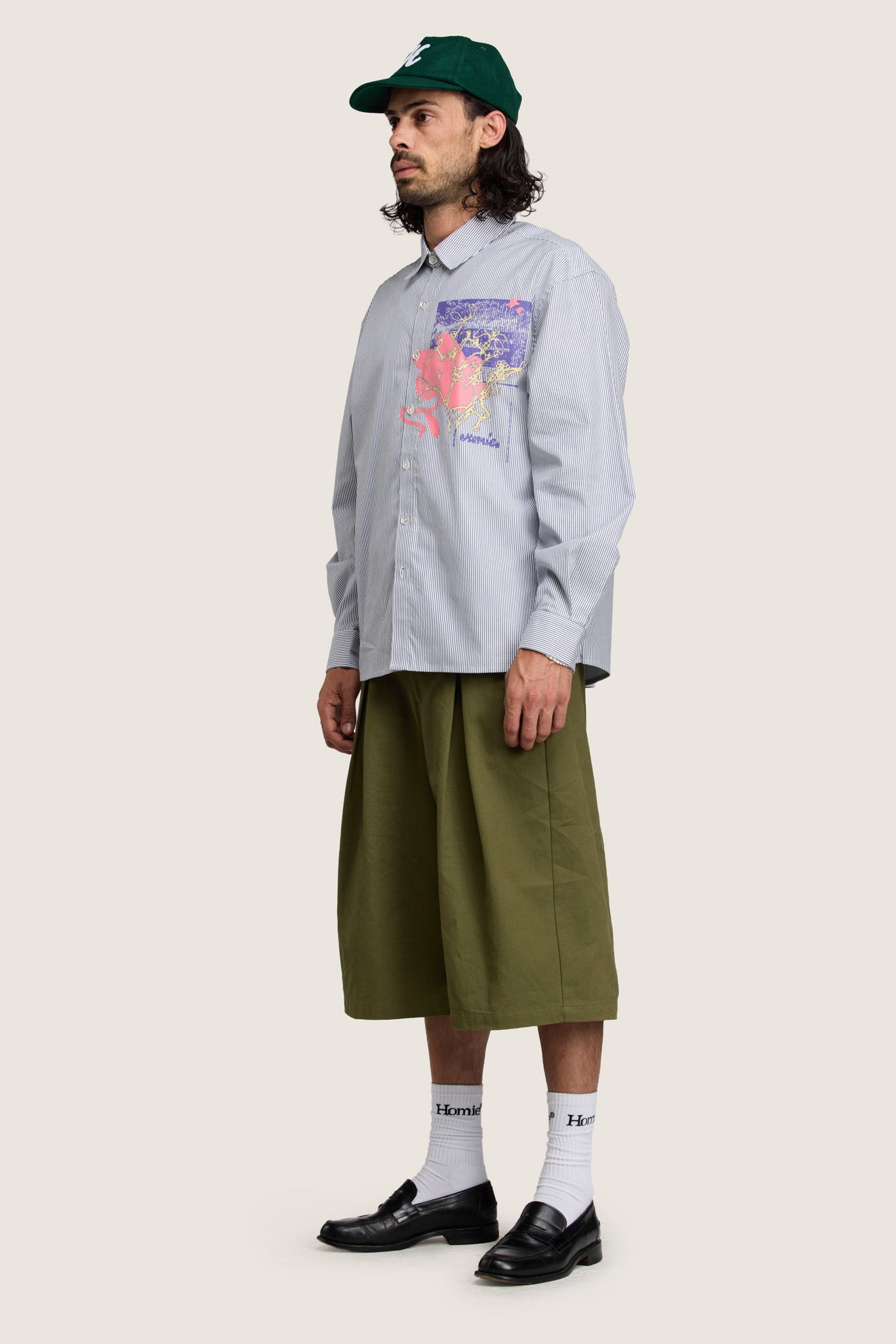 Growing Patterns Oxford Shirt - Cotton Stripe Poplin