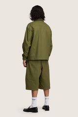 Personal Growth Longline Shorts - Khaki