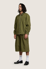Personal Growth Longline Shorts - Khaki