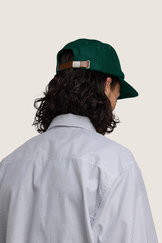 Icon Woolen Cap - Green