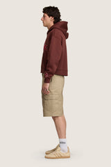 Shadow Zip Hoodie  - Fondant