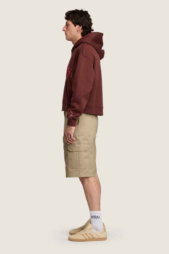 Shadow Zip Hoodie  - Fondant