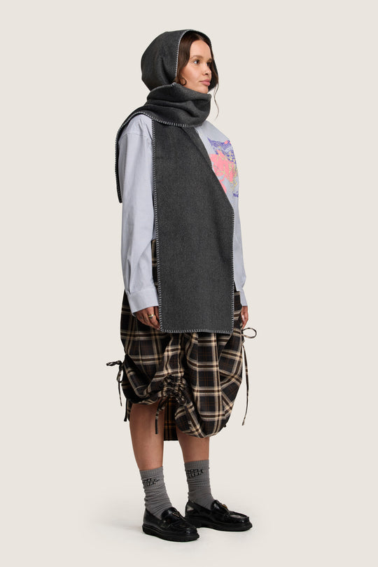 Hooded Scarf - Shadow