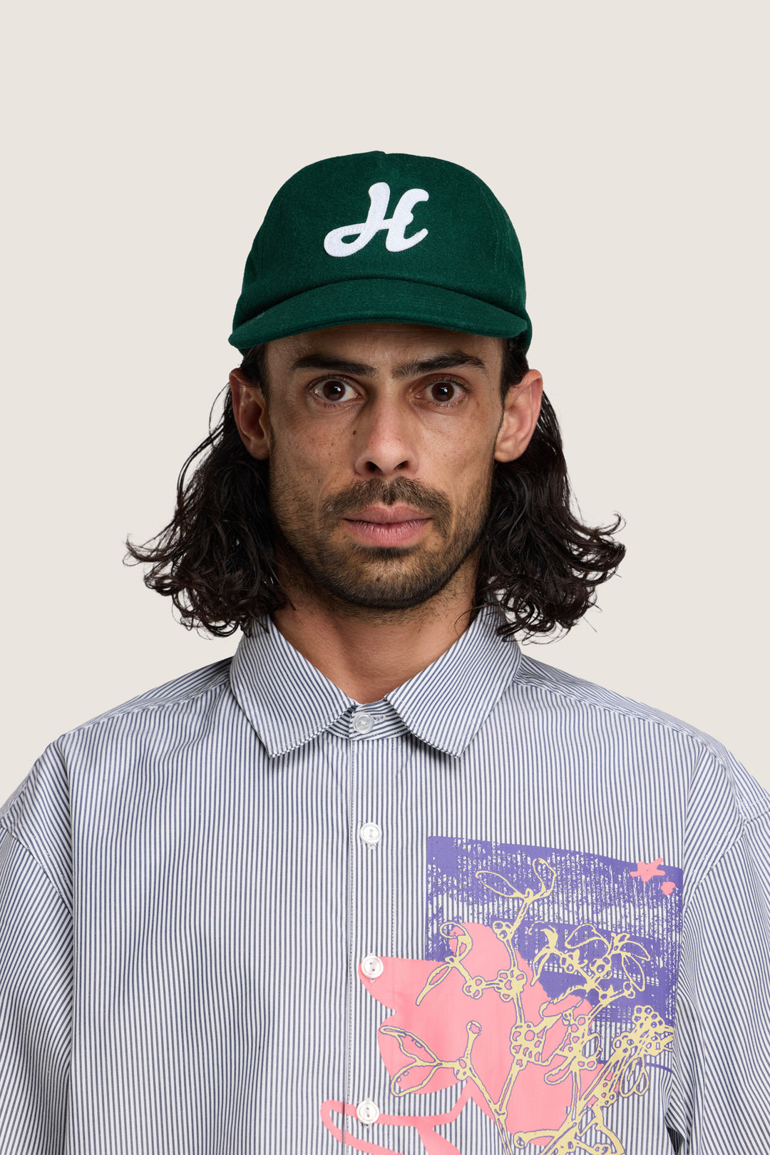 Icon Woolen Cap - Green