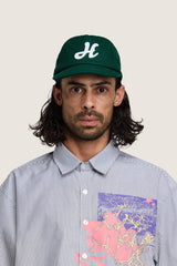 Icon Woolen Cap - Green